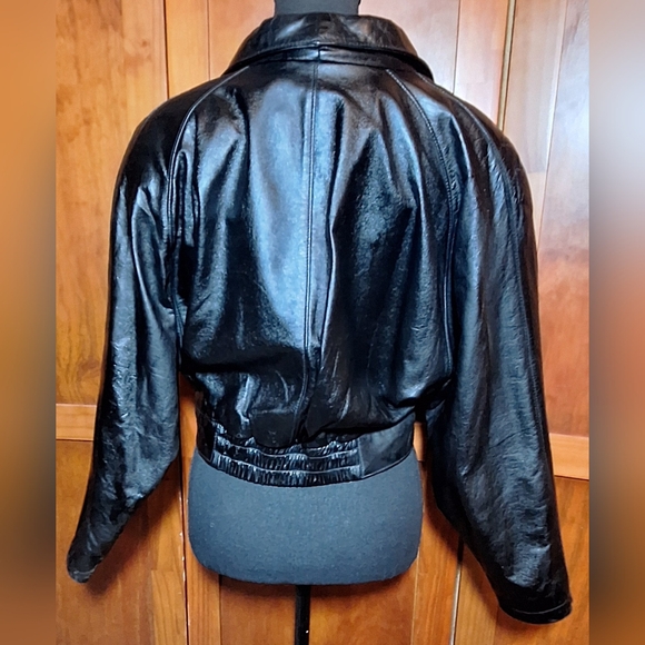 🗽Vintage WILSONS The Leather Experts 100% leather jacket. Size S - Picture 5 of 10